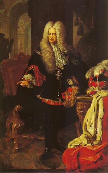 Jakob Philipp Hackert Portrait of Charles III Philip Norge oil painting art
